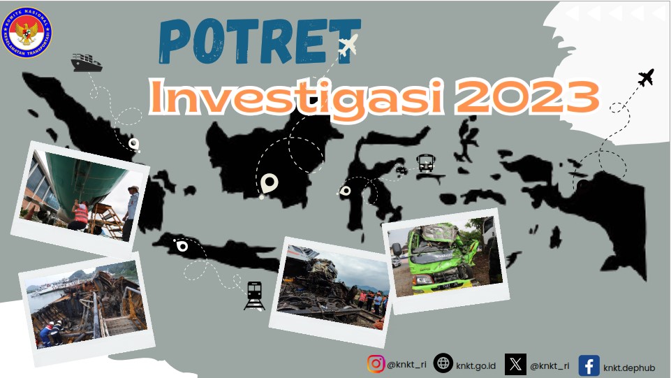 Sampul BUKU POTRET INVESTIGASI KNKT TAHUN 2023