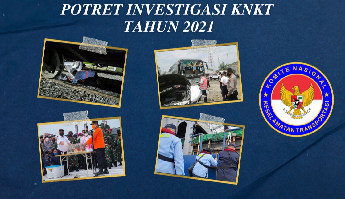 Sampul Buku Potret Investigasi KNKT Tahun 2021